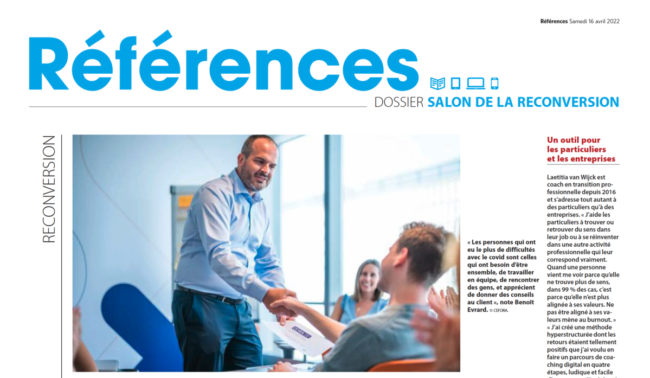 Article de presse dans le journal Références - Gemini